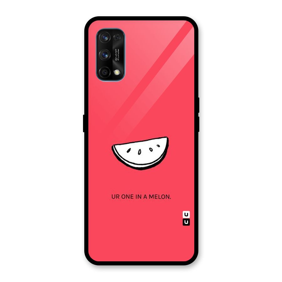 One In Melon Glass Back Case for Realme 7 Pro