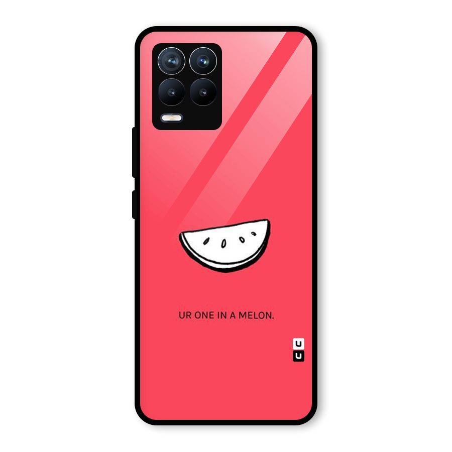 One In Melon Glass Back Case for Realme 8 Pro