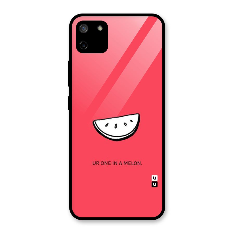 One In Melon Glass Back Case for Realme C11