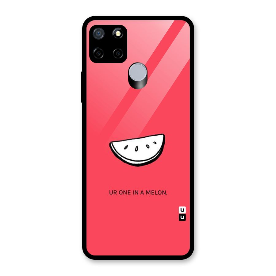 One In Melon Glass Back Case for Realme C12