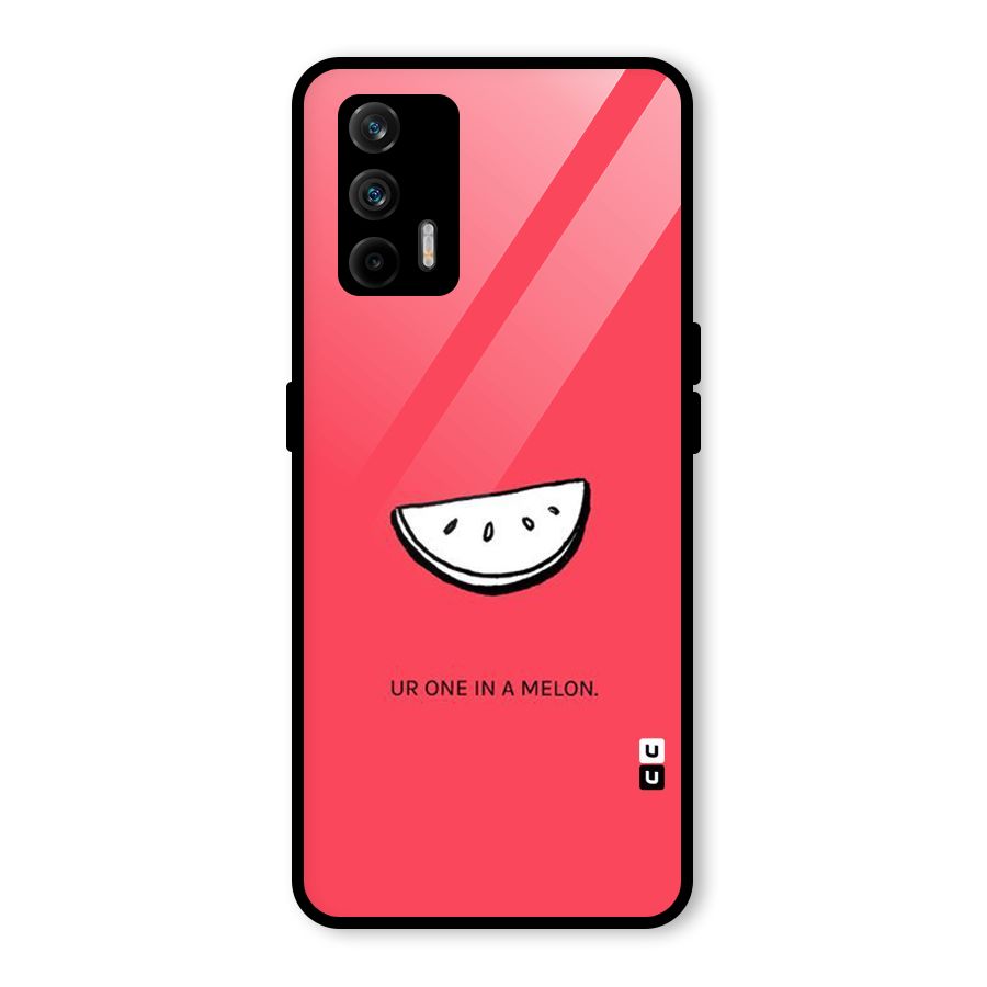 One In Melon Glass Back Case for Realme GT 5G