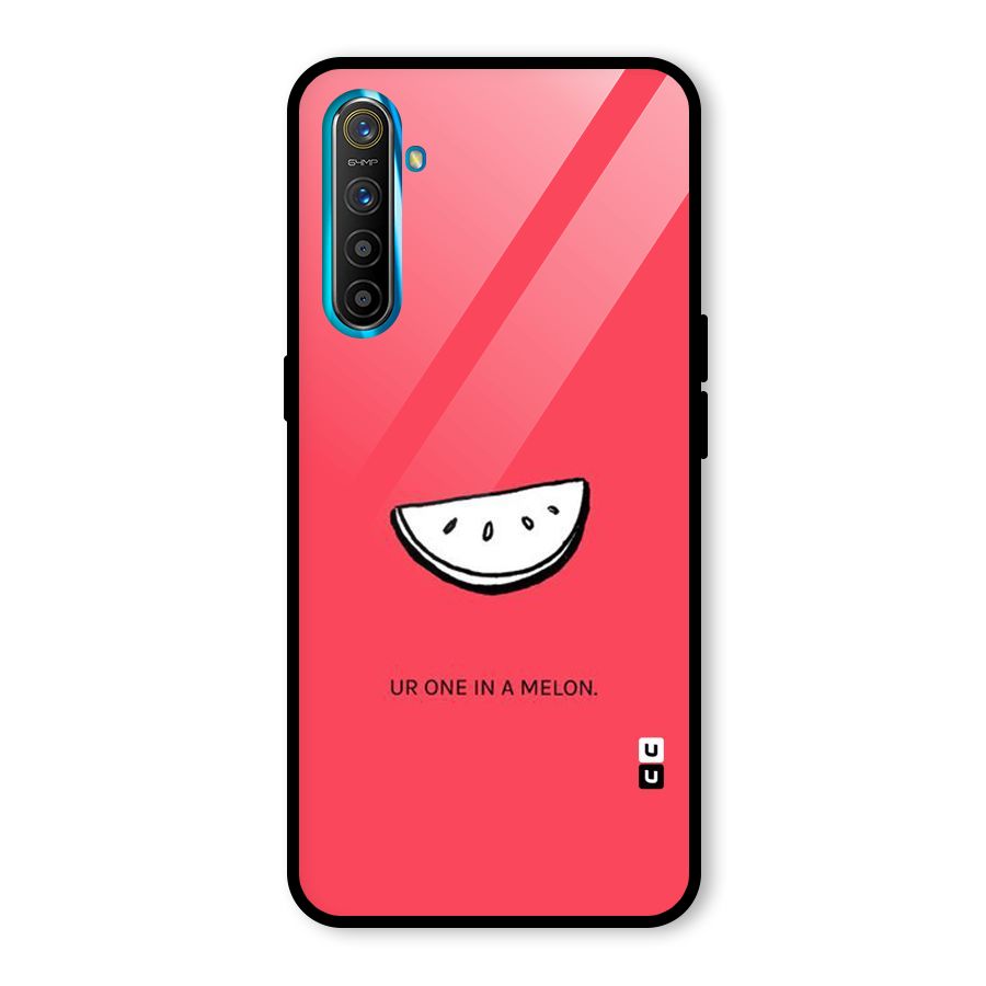One In Melon Glass Back Case for Realme X2