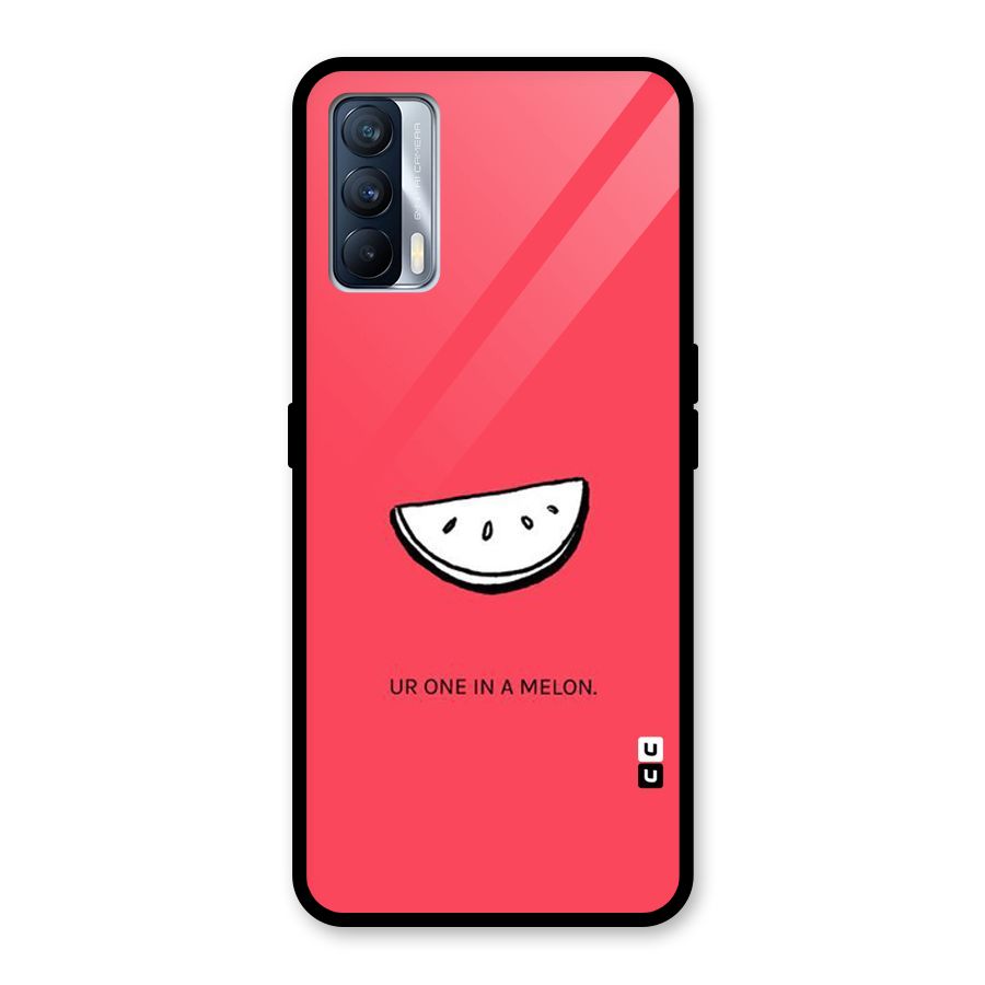 One In Melon Glass Back Case for Realme X7