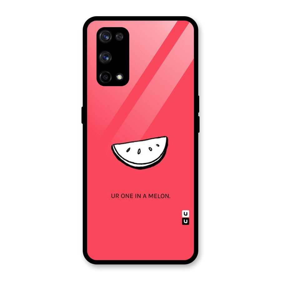 One In Melon Glass Back Case for Realme X7 Pro