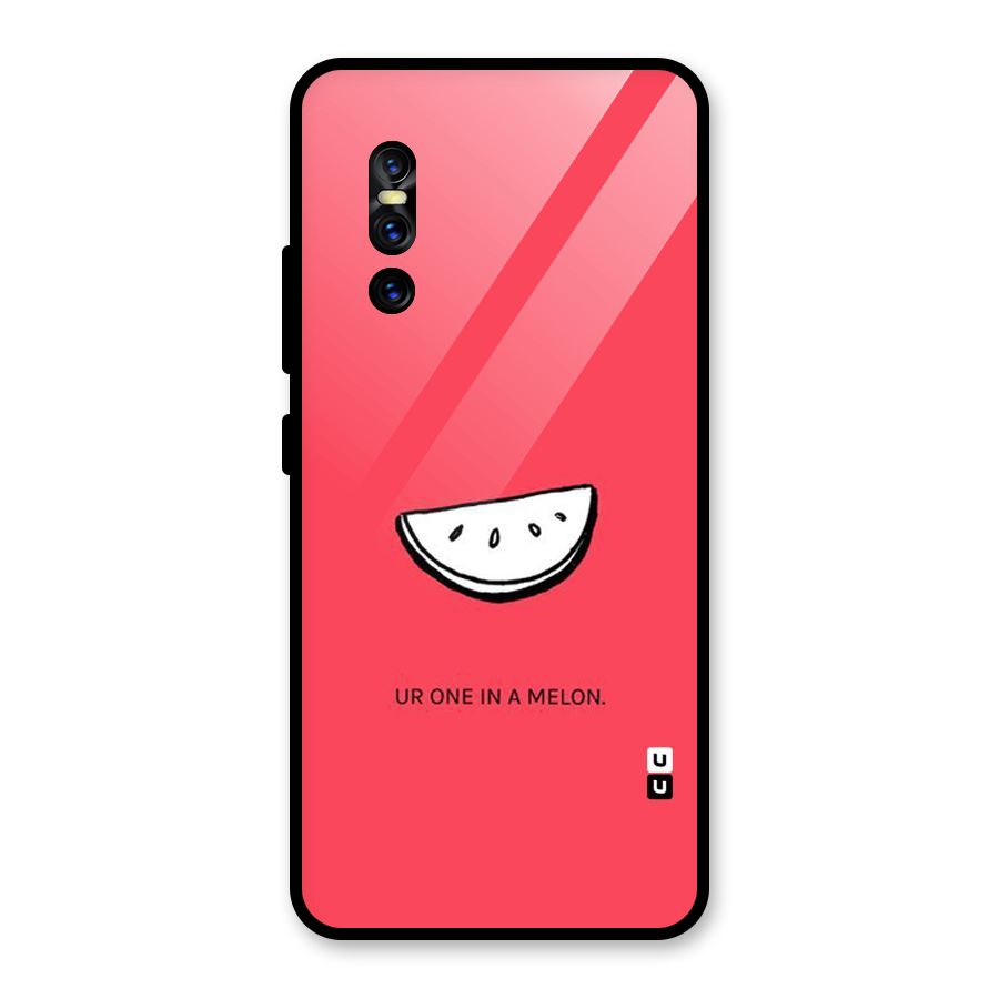 One In Melon Glass Back Case for Vivo V15 Pro