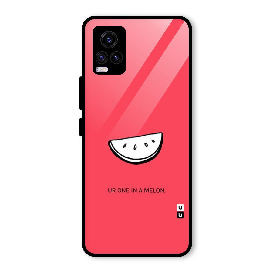 One In Melon Glass Back Case for Vivo V20