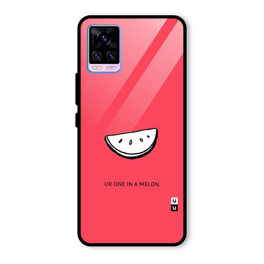 One In Melon Glass Back Case for Vivo V20 Pro
