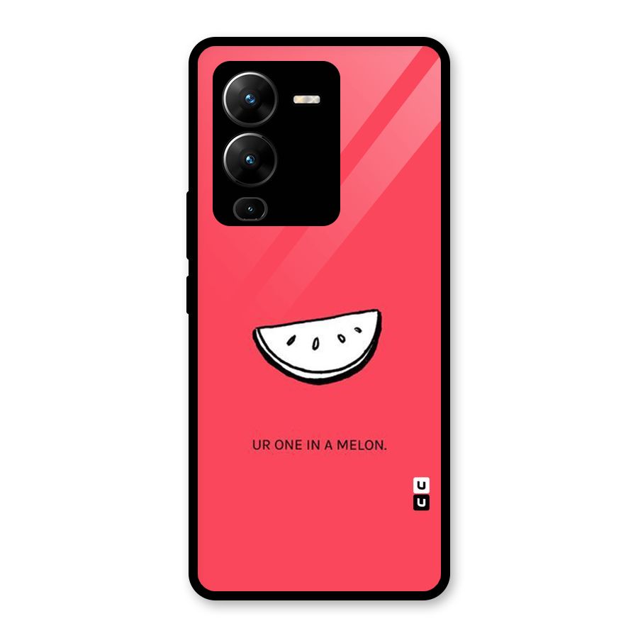 One In Melon Glass Back Case for Vivo V25 Pro