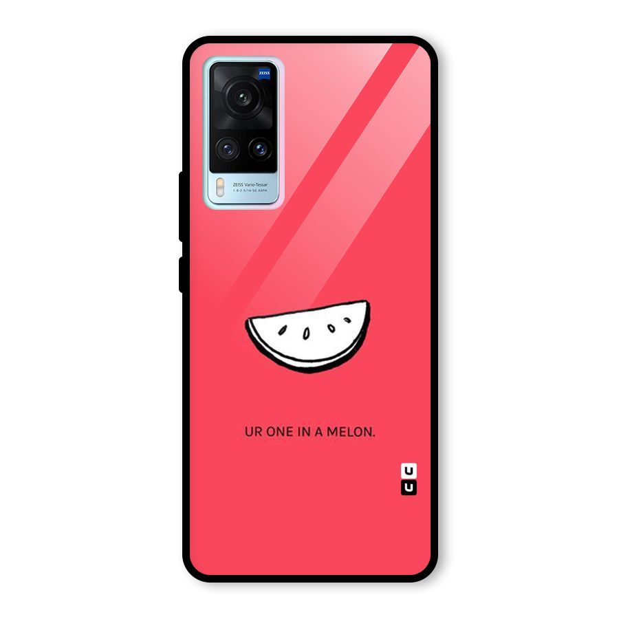 One In Melon Glass Back Case for Vivo X60