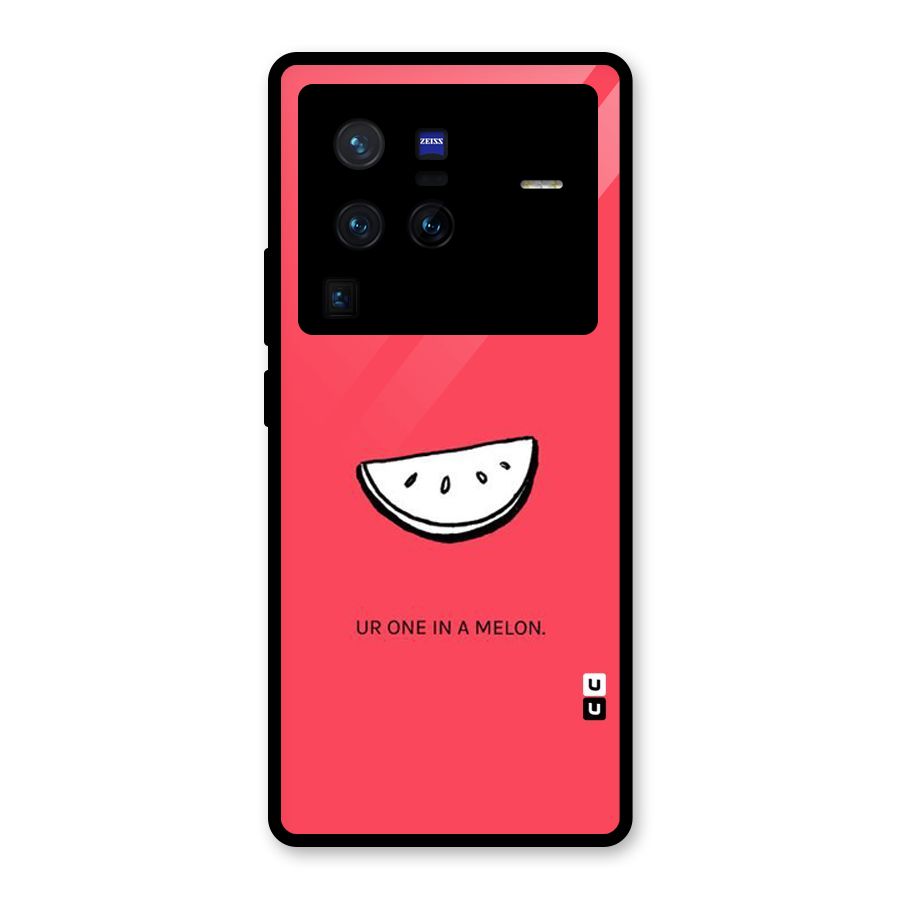 One In Melon Glass Back Case for Vivo X80 Pro