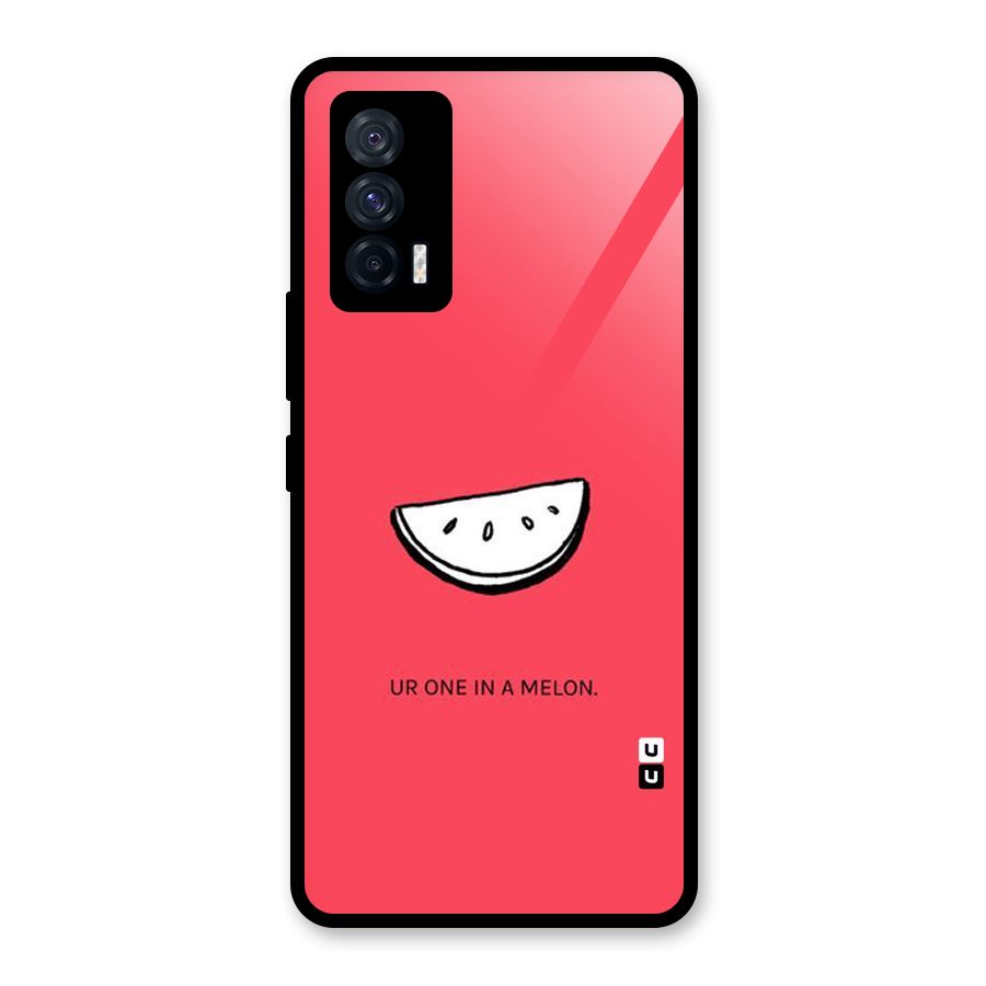 One In Melon Glass Back Case for Vivo iQOO 7 5G