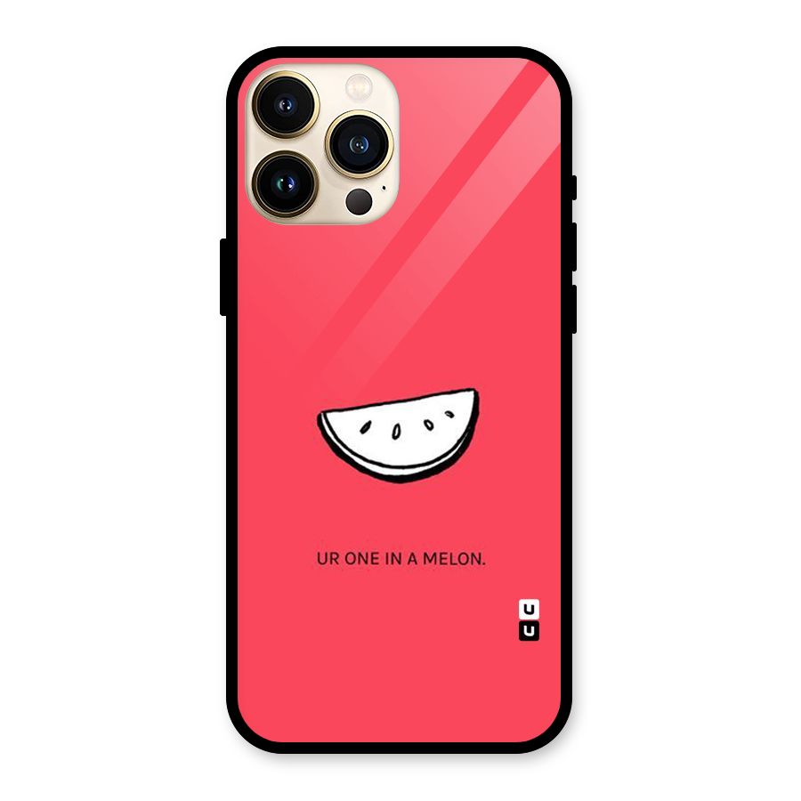 One In Melon Glass Back Case for iPhone 13 Pro Max