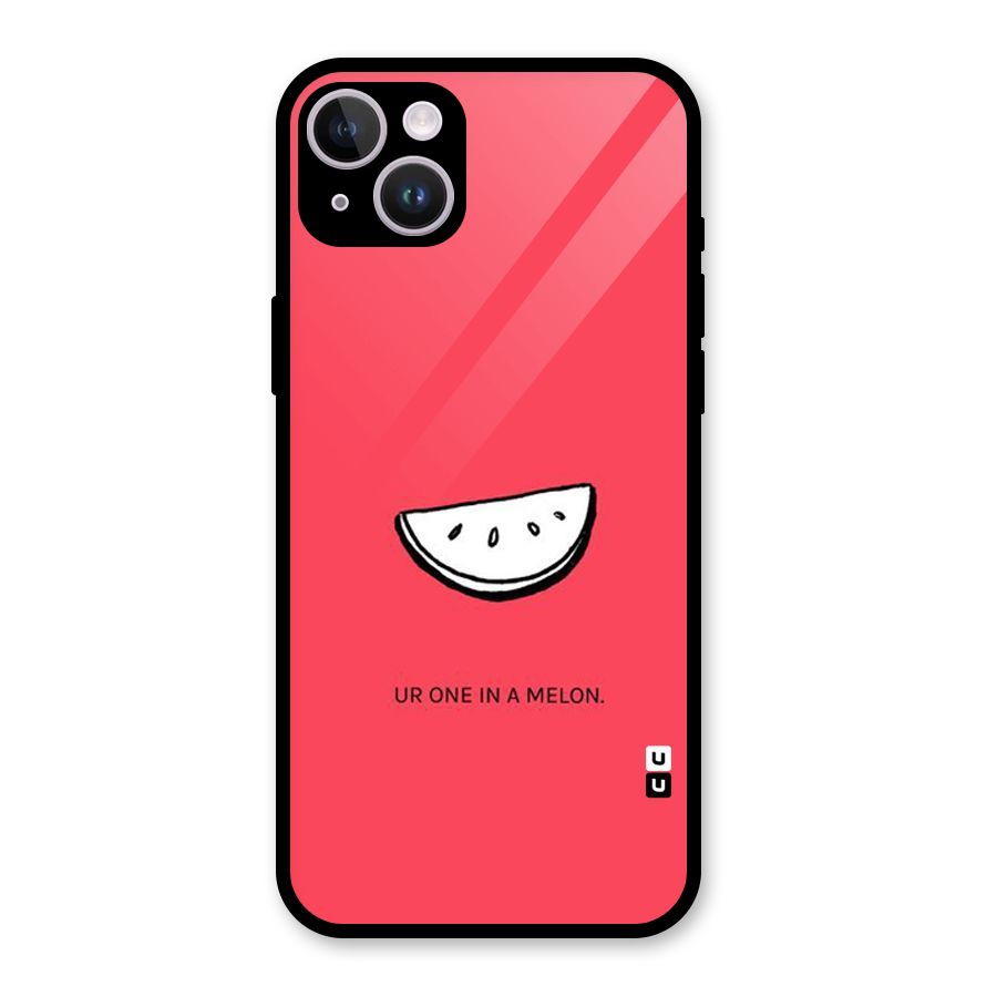 One In Melon Glass Back Case for iPhone 14 Plus