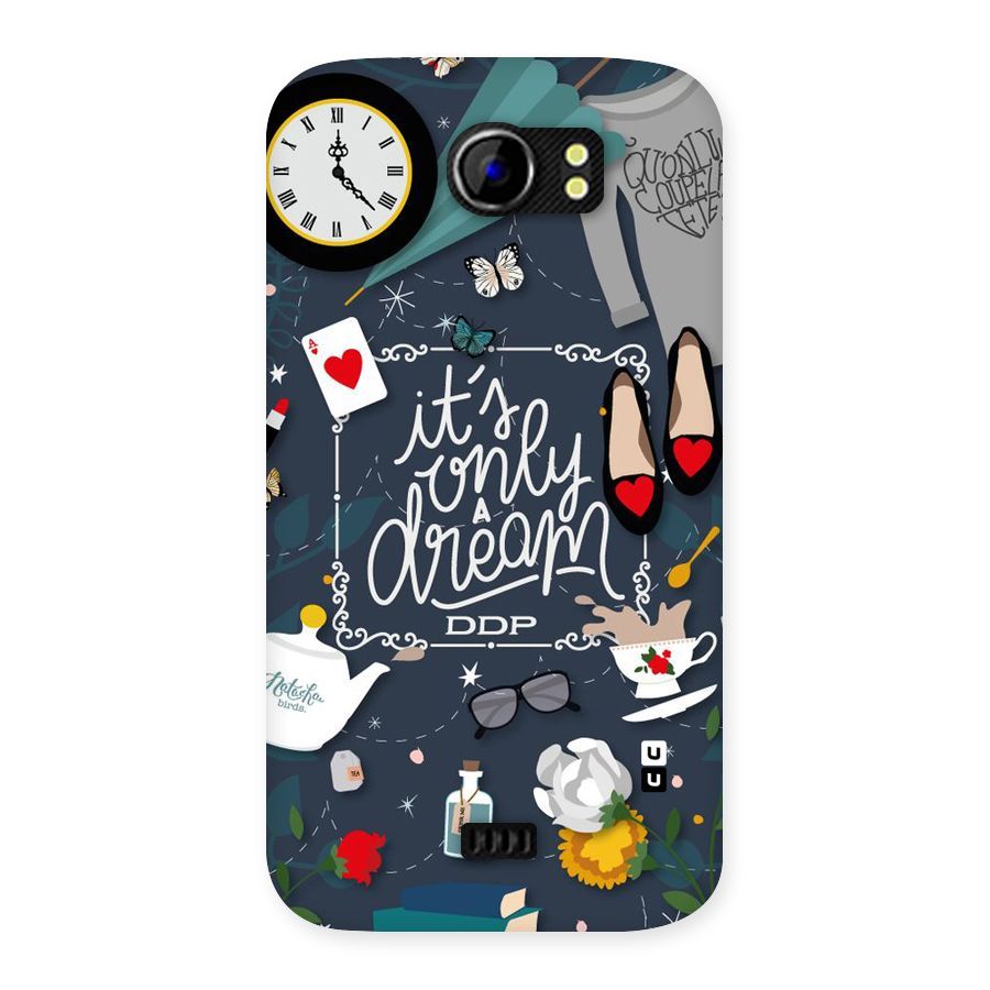 Only A Dream Back Case for Micromax Canvas 2 A110