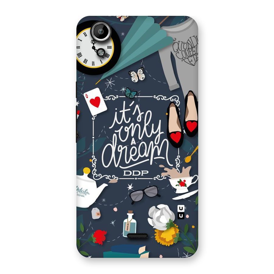 Only A Dream Back Case for Micromax Canvas Selfie Lens Q345