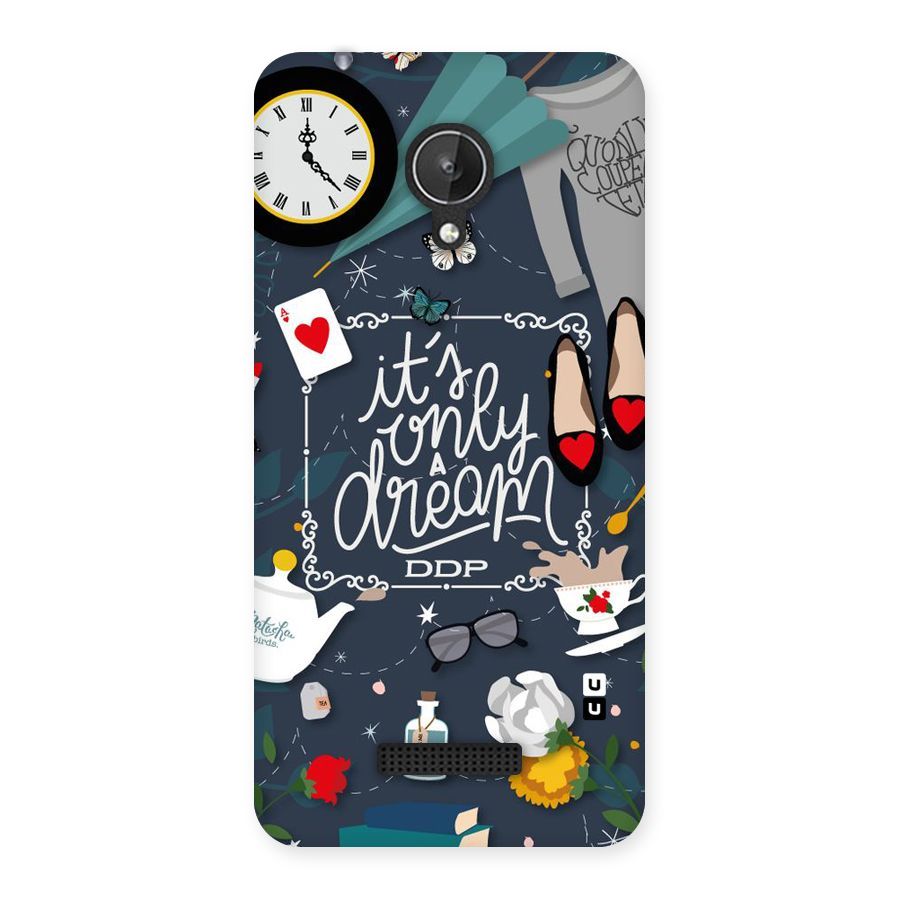 Only A Dream Back Case for Micromax Canvas Spark Q380