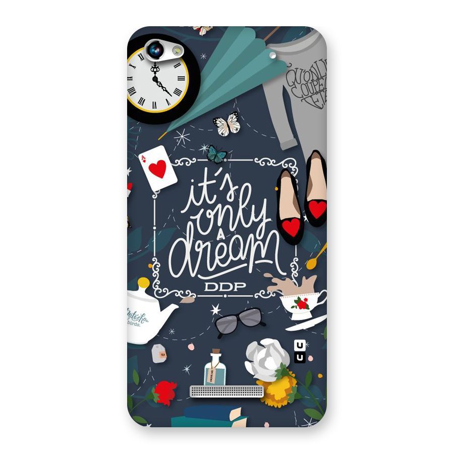 Only A Dream Back Case for Micromax Hue 2