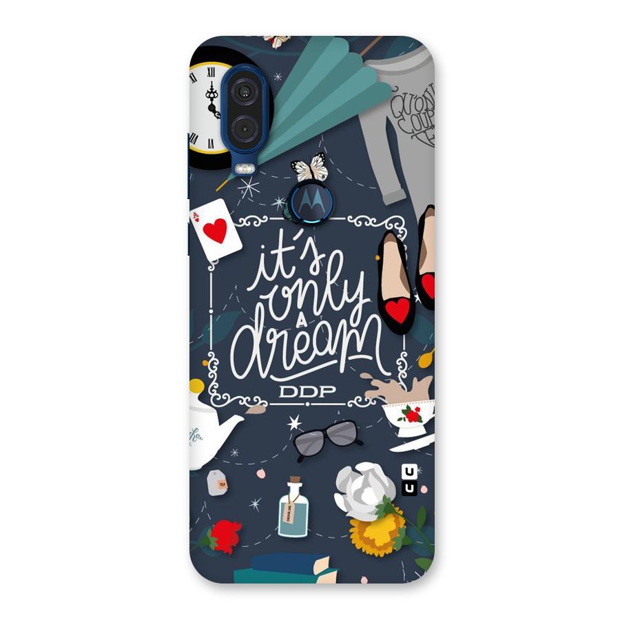 Only A Dream Back Case for Motorola One Vision