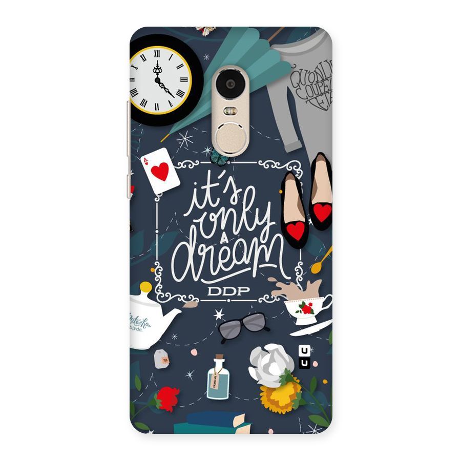 Only A Dream Back Case for Xiaomi Redmi Note 4