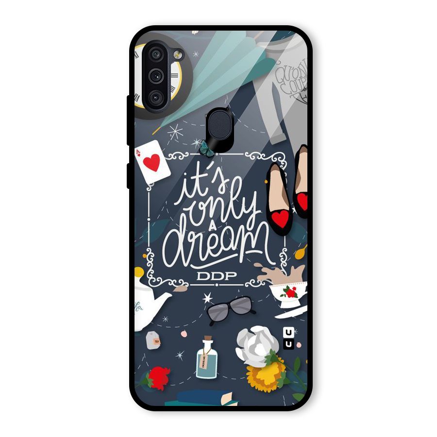 Only A Dream Glass Back Case for Galaxy M11