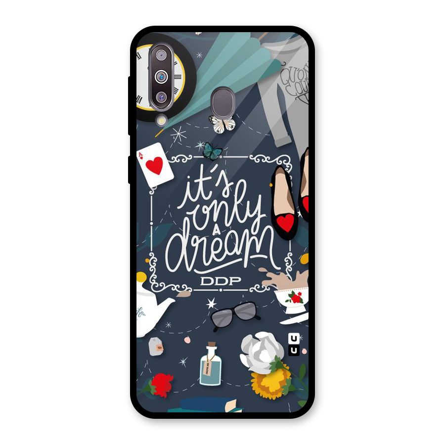 Only A Dream Glass Back Case for Galaxy M30