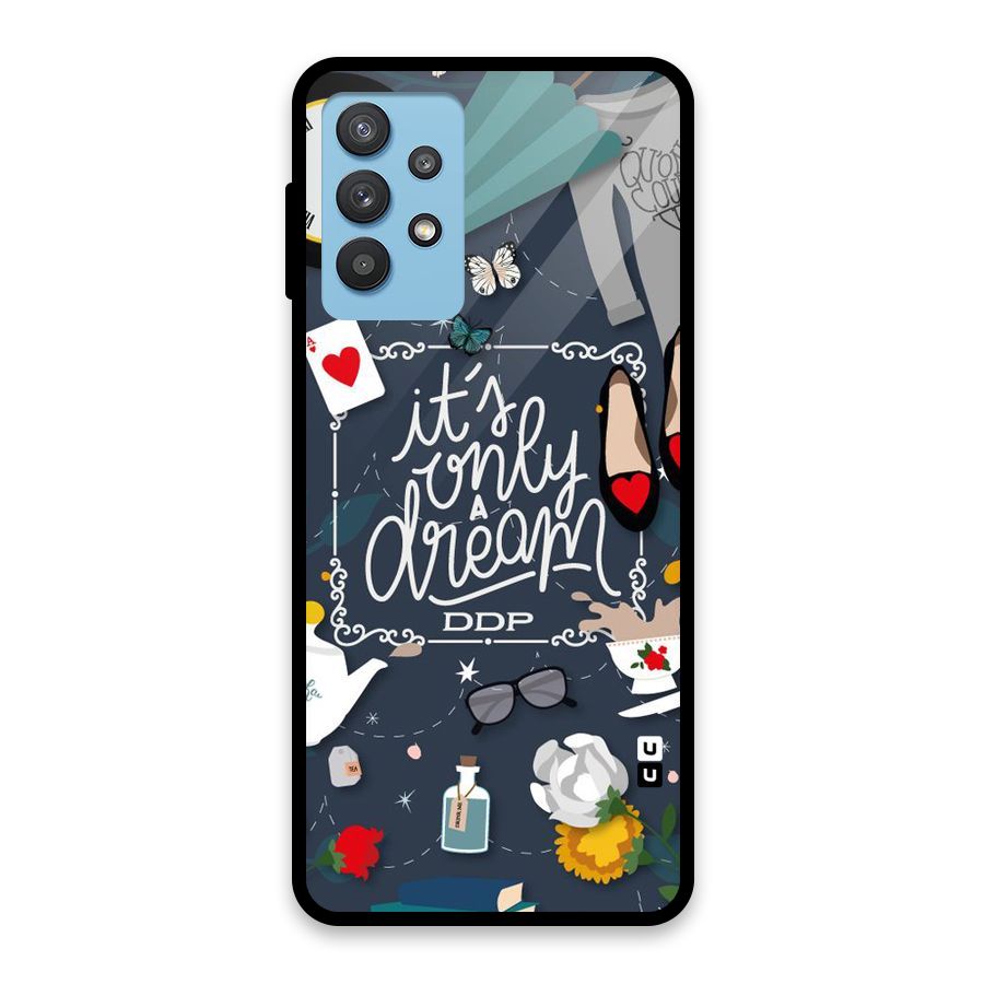 Only A Dream Glass Back Case for Galaxy M32 5G