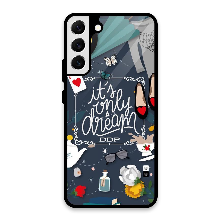 Only A Dream Glass Back Case for Galaxy S22 Plus 5G