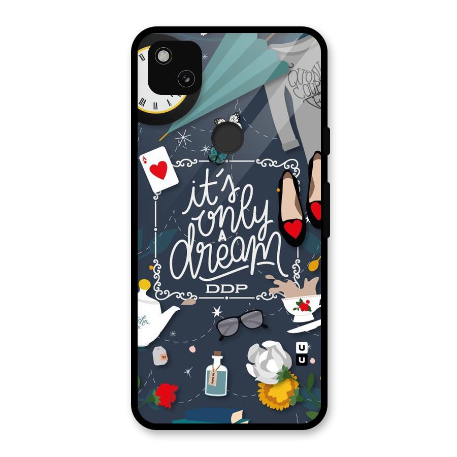 Only A Dream Glass Back Case for Google Pixel 4a