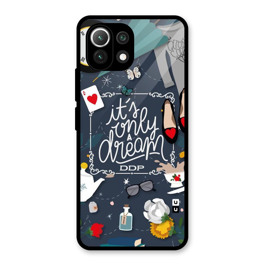 Only A Dream Glass Back Case for Mi 11 Lite NE 5G