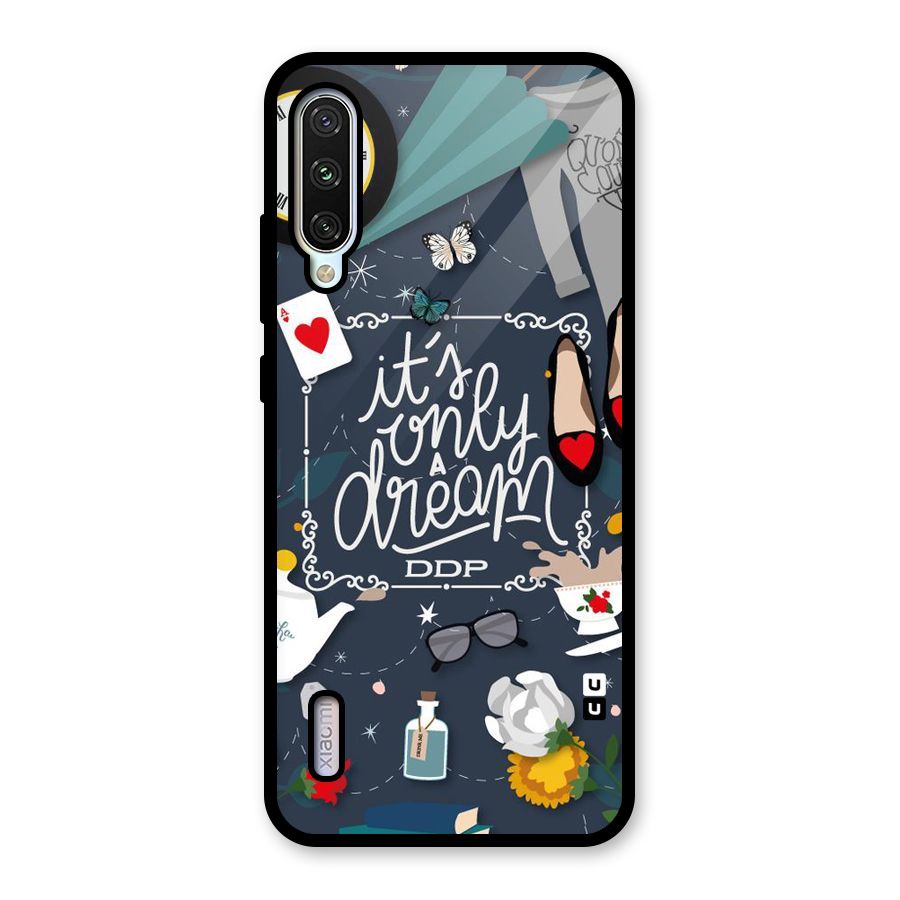 Only A Dream Glass Back Case for Mi A3