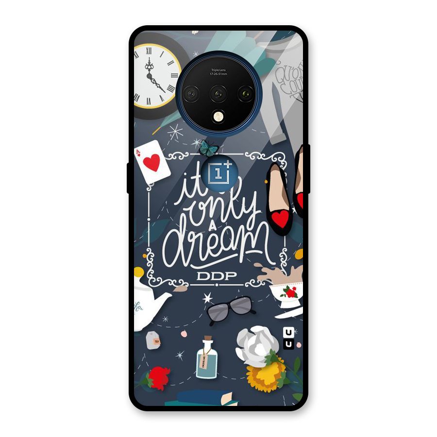 Only A Dream Glass Back Case for OnePlus 7T