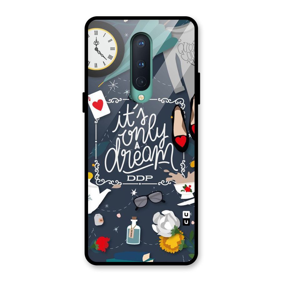 Only A Dream Glass Back Case for OnePlus 8
