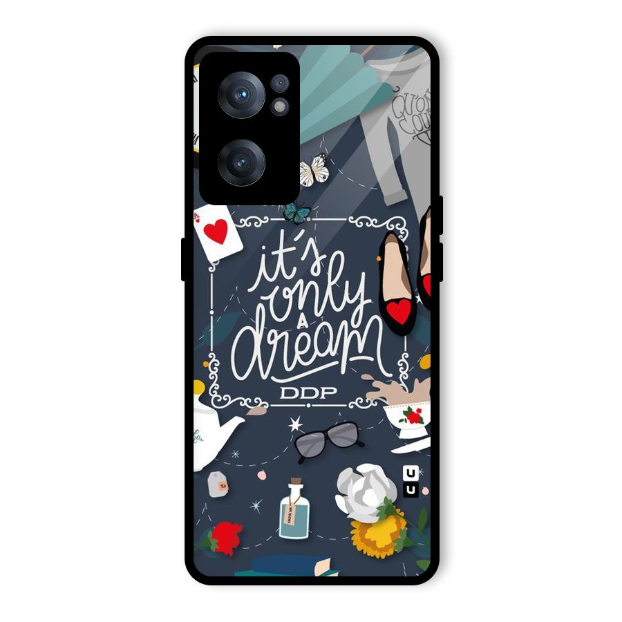 Only A Dream Glass Back Case for OnePlus Nord CE 2 5G
