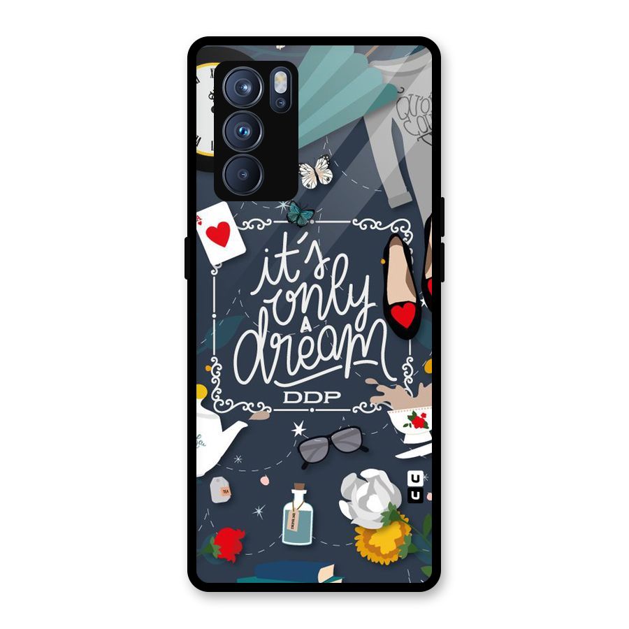 Only A Dream Glass Back Case for Oppo Reno6 Pro 5G