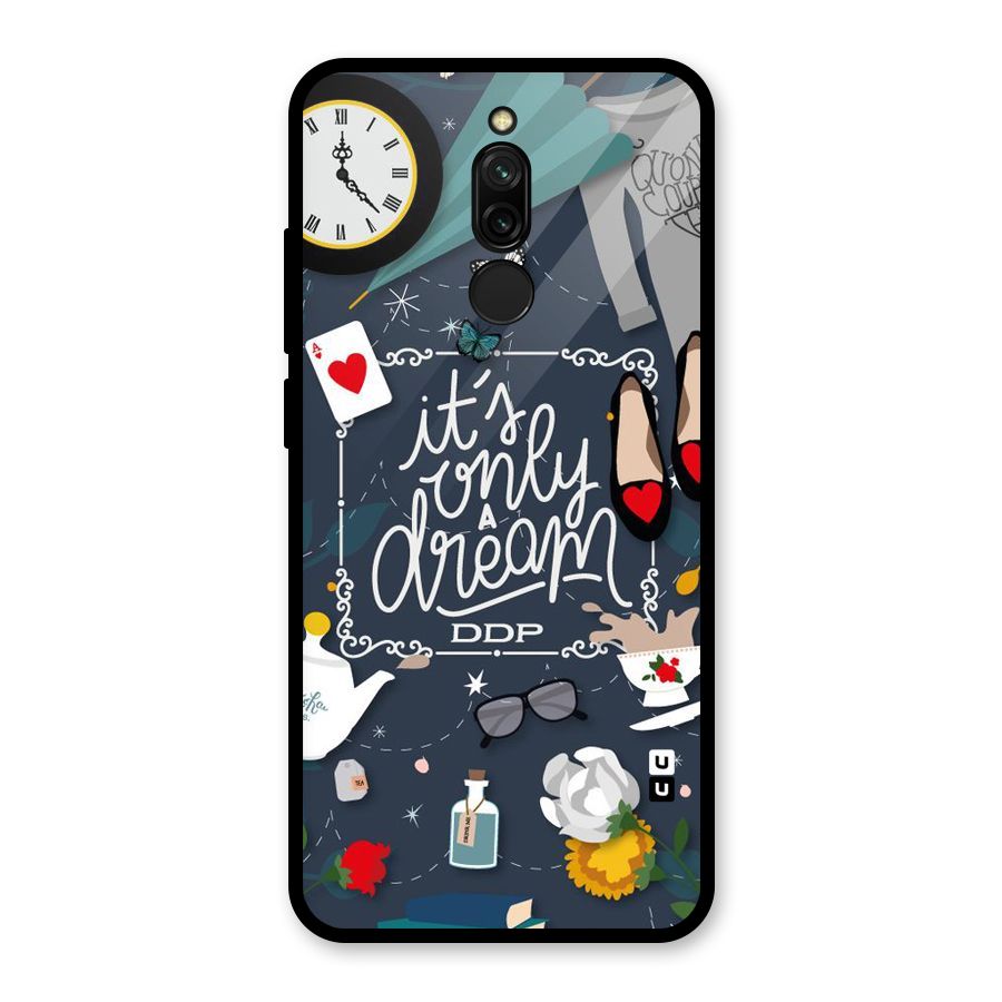 Only A Dream Glass Back Case for Redmi 8
