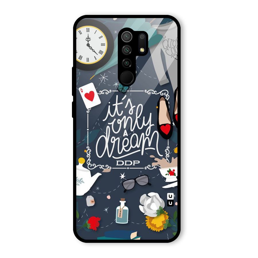 Only A Dream Glass Back Case for Redmi 9 Prime
