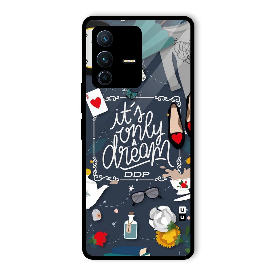 Only A Dream Glass Back Case for Vivo V23 Pro