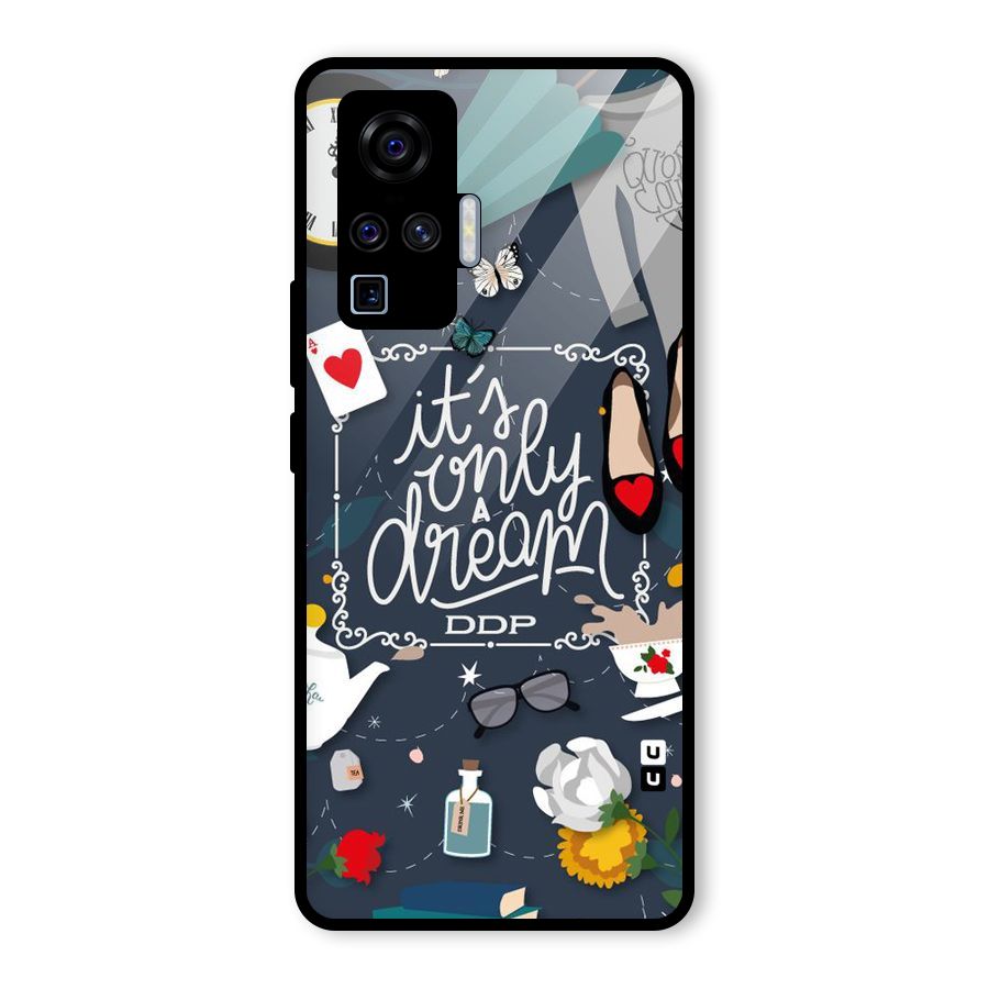 Only A Dream Glass Back Case for Vivo X50 Pro