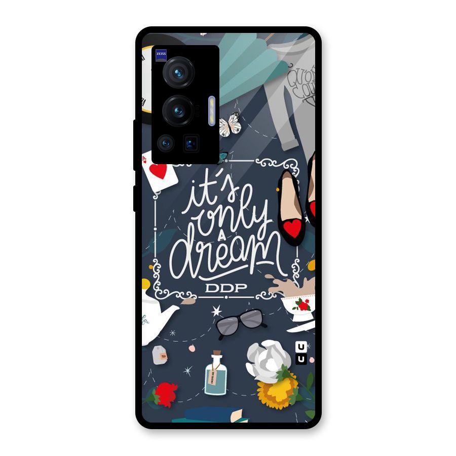 Only A Dream Glass Back Case for Vivo X70 Pro
