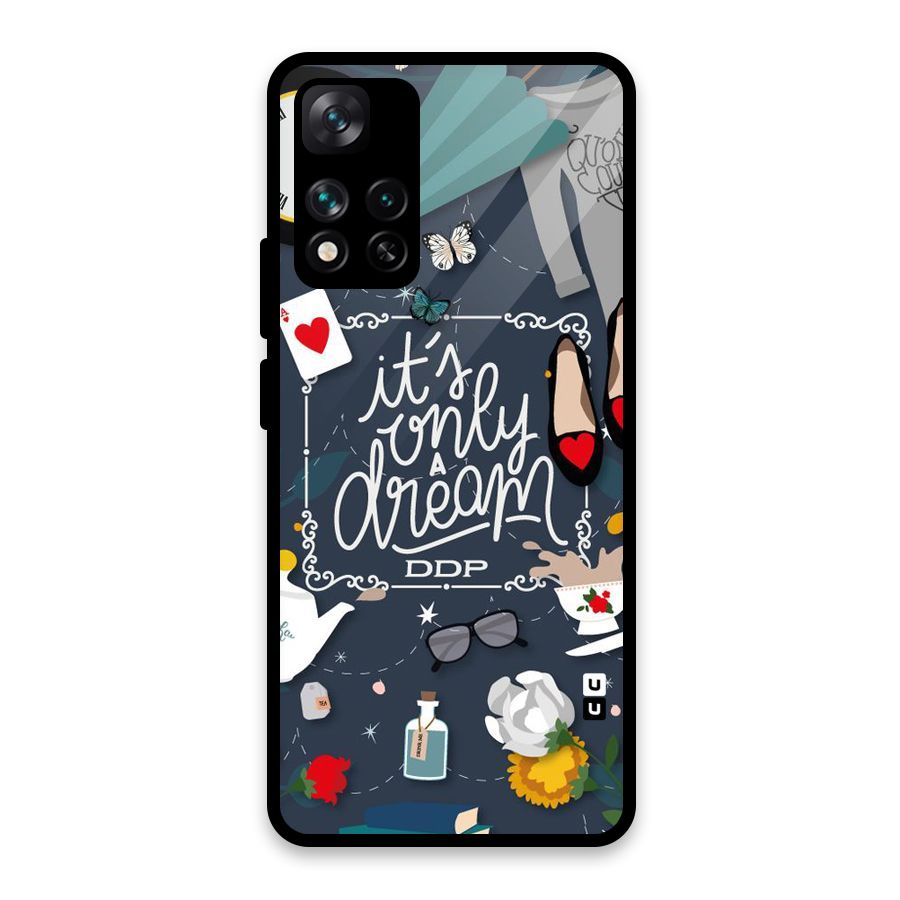 Only A Dream Glass Back Case for Xiaomi 11i HyperCharge 5G
