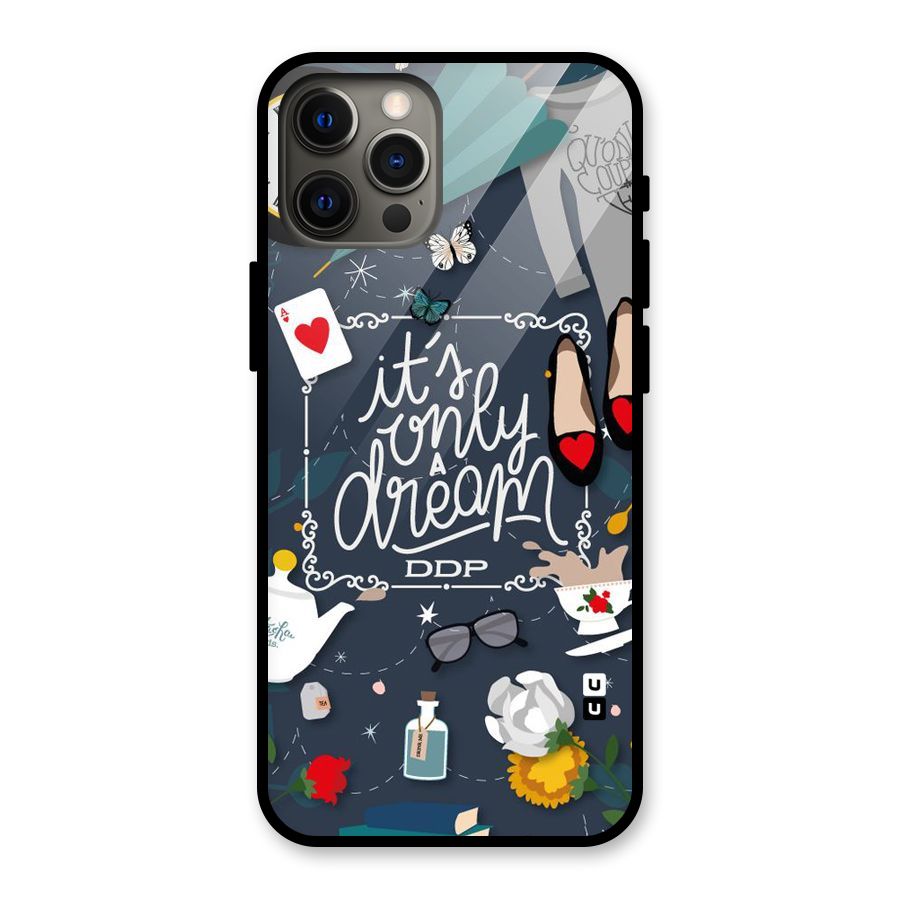 Only A Dream Glass Back Case for iPhone 12 Pro Max