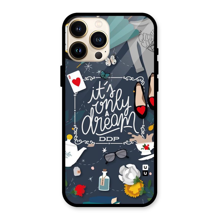 Only A Dream Glass Back Case for iPhone 13 Pro Max