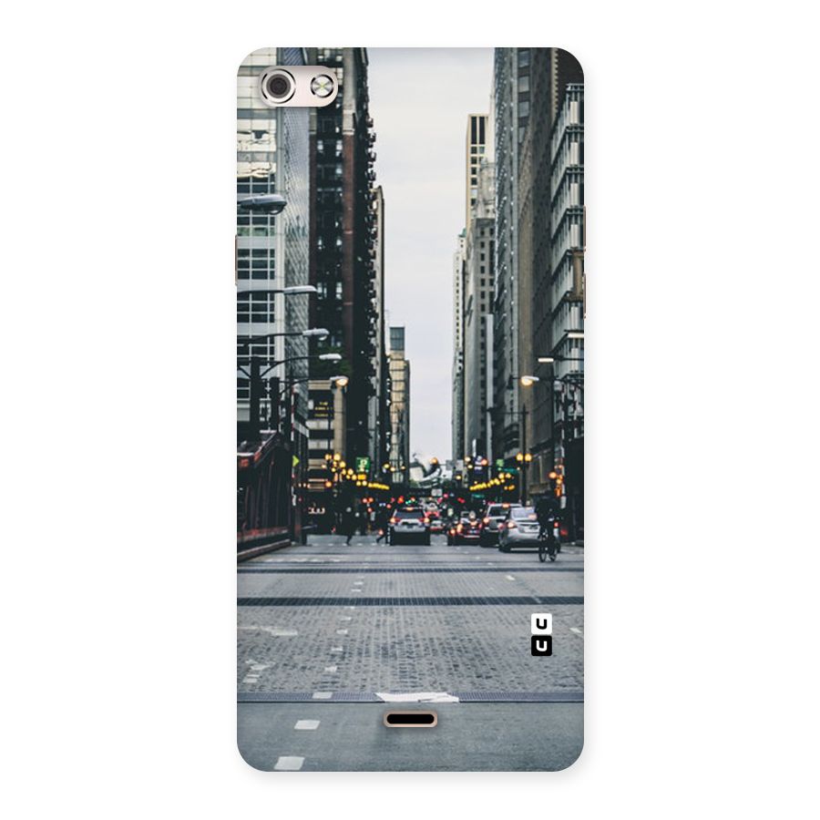 Only Streets Back Case for Micromax Canvas Silver 5