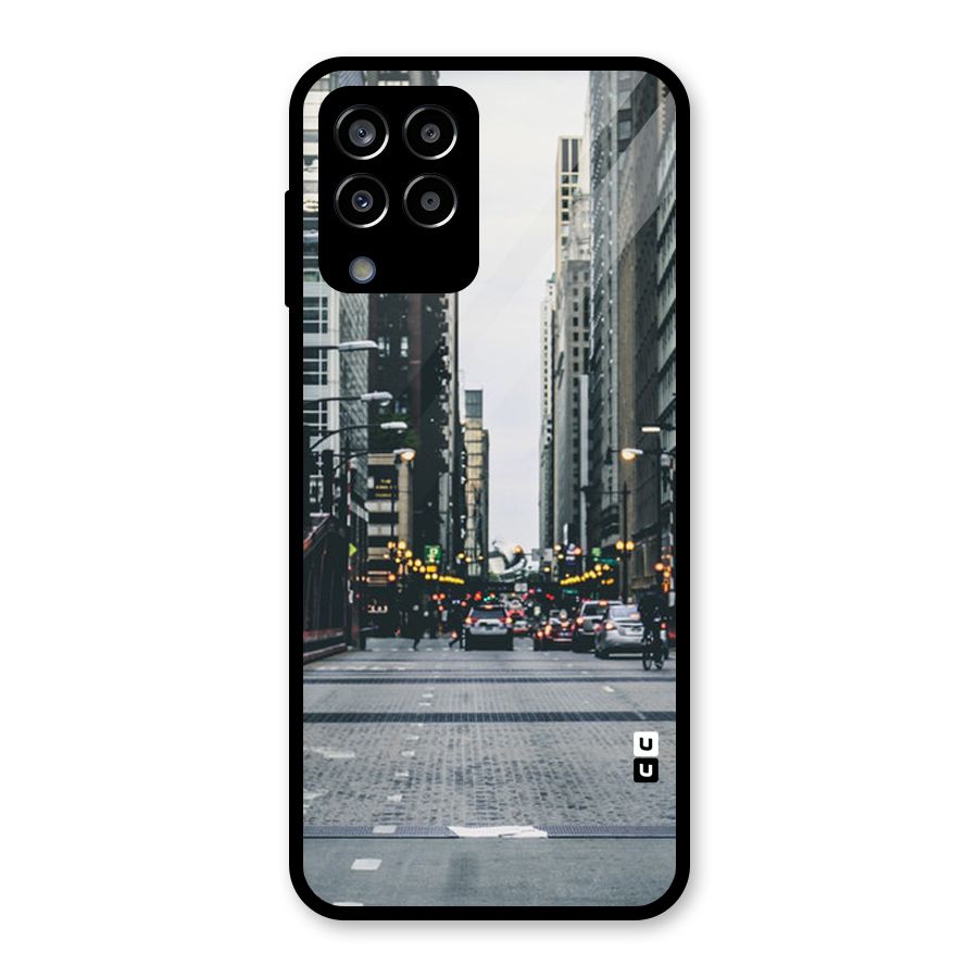 Only Streets Glass Back Case for Galaxy M33