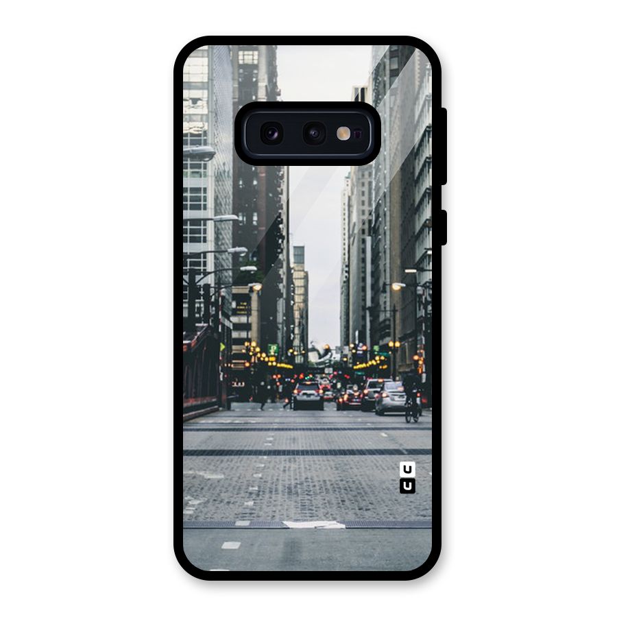 Only Streets Glass Back Case for Galaxy S10e