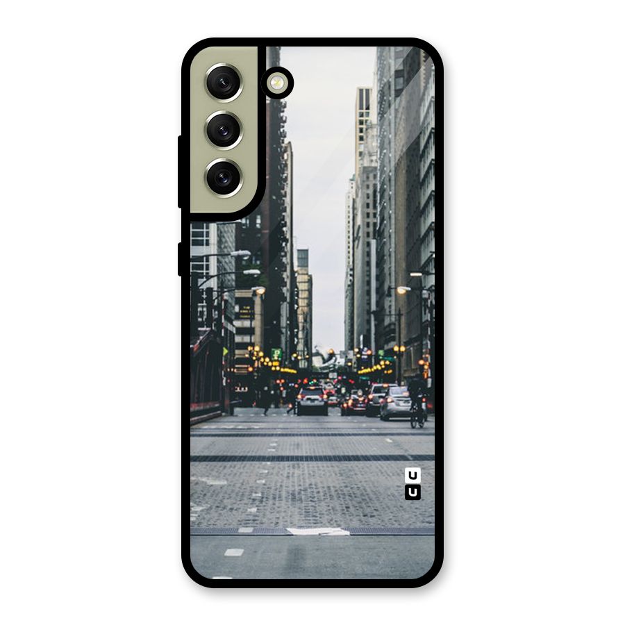 Only Streets Glass Back Case for Galaxy S21 FE 5G
