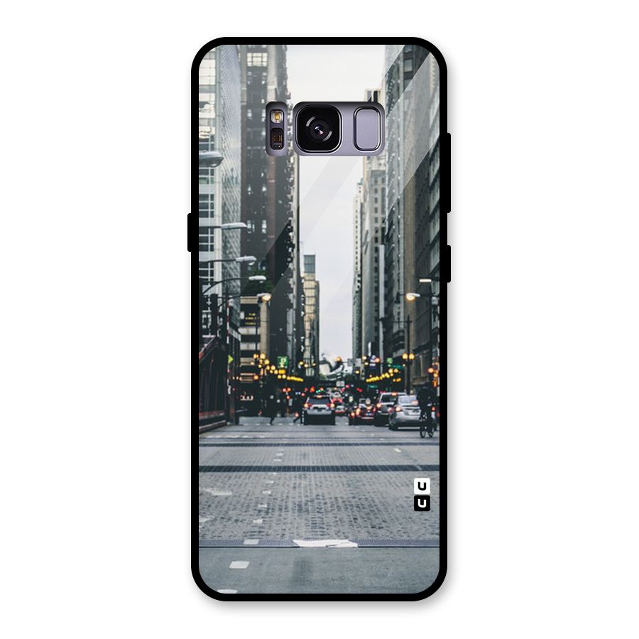 Only Streets Glass Back Case for Galaxy S8