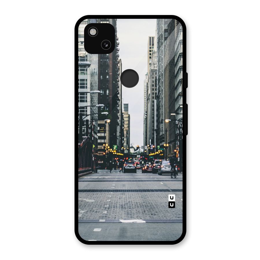 Only Streets Glass Back Case for Google Pixel 4a