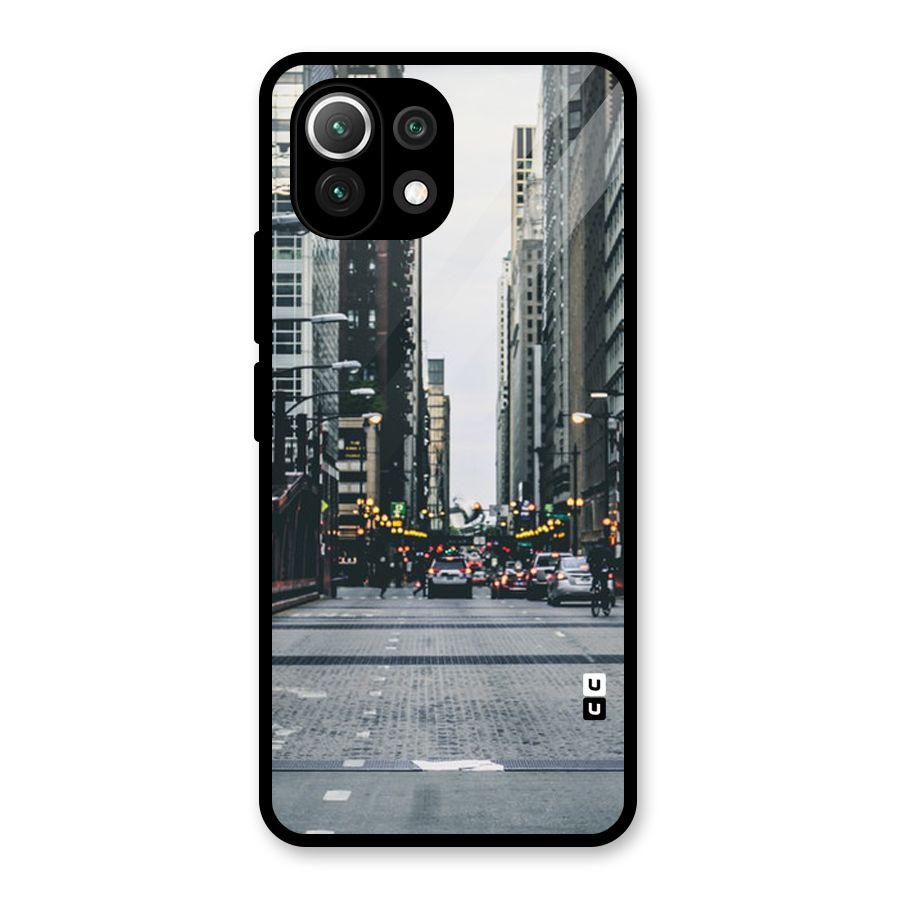 Only Streets Glass Back Case for Mi 11 Lite