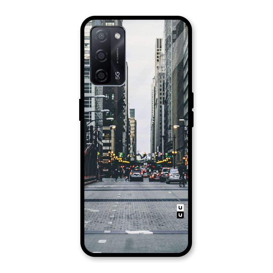Only Streets Glass Back Case for Oppo A53s 5G